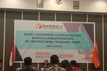 Bawaslu NTT sosialisasi layanan advokasi bantuan hukum baru