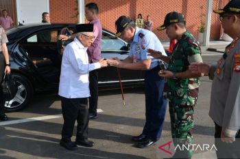 Wapres Ma'ruf Amin lakukan kunjungan kerja ke Jawa Timur