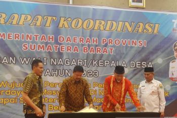 Kejati Sumbar dampingi Wali Nagari dalam penggunaan dana desa