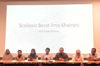 Tim RSUPD M DJamil berhasil tangani pasien Skoliosis berat