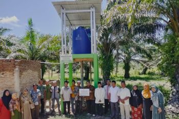 Dompet Dhuafa Waspada gulirkan wakaf sumur bagi Desa Rawa Makmur
