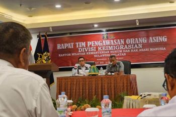 Kemenkumham Sulsel menggelar rapat Timpora untuk persiapan Pemilu 2024
