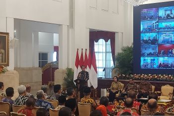 Presiden Jokowi apresiasi inflasi terkendali 3,08 persen lebih rendah dari AS