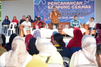 Pemkot meresmikan pencanangan Kampung Germas ke-38 di Batam