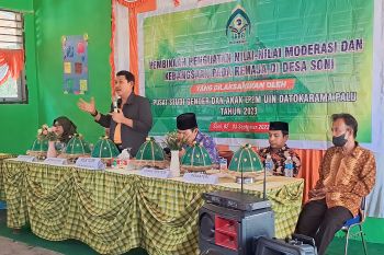UIN Datokarama Palu kenalkan moderasi beragama kepada remaja Tolitoli