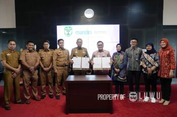Pemkab Luwu dan Bank Mandiri menjalin kerja sama permudah transaksi pajak