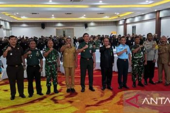 Kemenhan sosialisasikan bela negara bagi perangkat kampung Jayapura