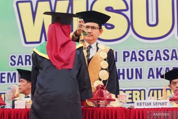 UIN Datokarama Palu wisuda 698 mahasiswa pada tiga jenjang