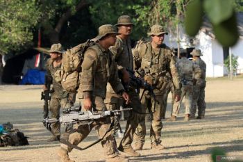 Persiapan operasi darat gabungan
