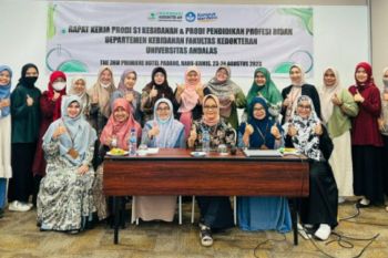 Gelar rapat kerja, Departemen Kebidanan Fakultas Kedokteran Unand UNAND optimalkan kinerja 2024