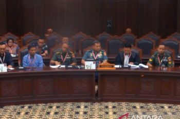 MK gelar sidang uji materi usia pensiun TNI jadi 60 tahun