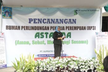 Bupati Sleman mencanangkan Rumah Perlindungan Pekerja Perempuan