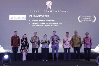 Penerapan prinsip ESG terus ditingkatkan, XL Axiata raih TOP GRC Awards 2023