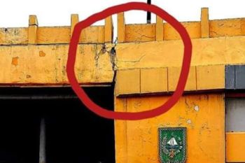 Jembatan layang Pekanbaru retak, Kadis PUPR Riau : Aman untuk pengendara