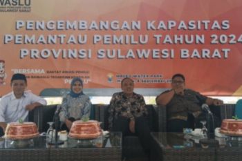 Bawaslu Sulbar menggandeng sembilan lembaga pemantau awasi Pemilu 2024