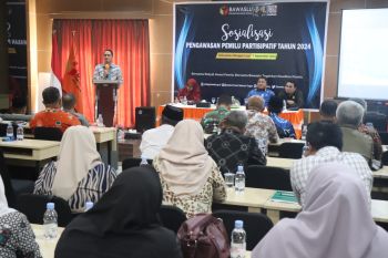 Bawaslu Sulteng gencarkan sosialisasi tingkatkan partisipasi awasi pemilu
