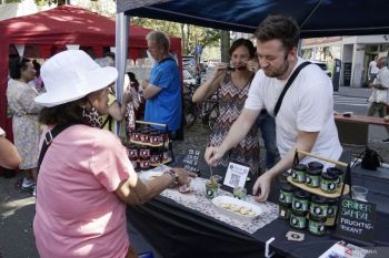 "Pasar Senggol" Koln, Jerman, ajang promosi budaya Indonesia