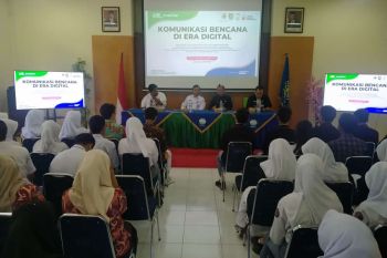 BMKG  Cilacap gencarkan edukasi komunikasi bencana untuk generasi muda