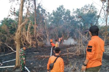 BPBD OKU edukasi masyarakat tidak  bakar sampah mencegah karhutla