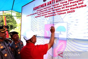 Polres Agam tetapkan Lapai-lapai sebagai kampung bebas narkoba