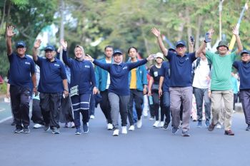 Unila gelar jalan sehat sambut Dies Natalis ke-58