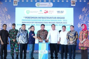 Perbaikan irigasi prioritas Sumsel dalam lima tahun