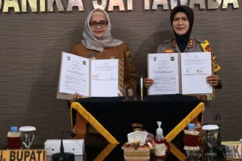 Polres-Pemkab Kulon Progo teken kerja sama pemberantasan korupsi