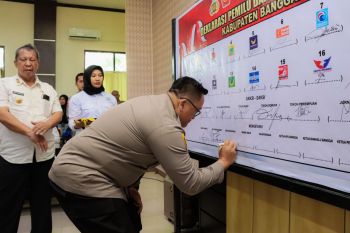 Polres Banggai ajak semua pihak menjaga kamtibmas wujudkan pemilu damai