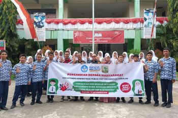 Tim Administrasi Publik Unand sosialisasi anti korupsi pada pelajar