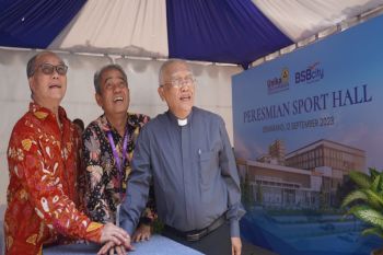 Kampus SCU BSB miliki sport hall baru seluas 2.470 m2