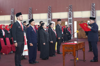 Bupati Askolani lantik ASN baru