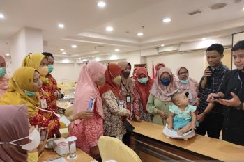 Dinkes: Penimbangan  dengan antropometri efektif deteksi tengkes