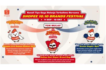 Kenali gaya belanjamu lewat Shopee 10.10 Brands Festival