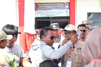 Polres Bintan gelar simulasi pengamanan TPS
