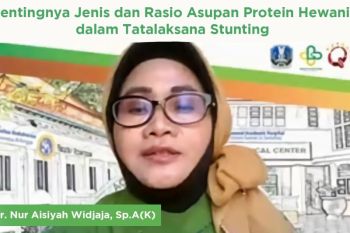 Orang tua perhatikan asupan protein hewani cegah stunting