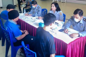Kanwil Kemenkumham Sulteng lakukan pemeriksaan kesehatan bagi warga binaan