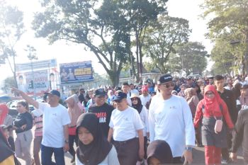 PMI dan Pemkot Bukittinggi gelar Jalan Sehat Kemanusiaan