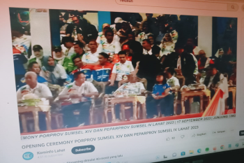 Kominfo Lahat tayangkan langsung pembukaan Porprov Sumsel XIV/2023