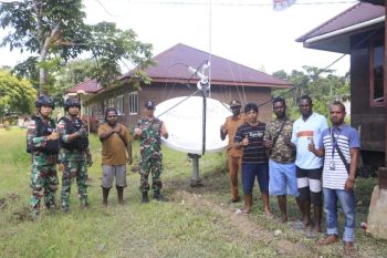 Mimika aktifkan jaringan internet di Distrik Jita