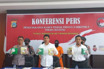 Polda Sulteng ungkap peredaran 20 kilogram sabu di Kota Palu