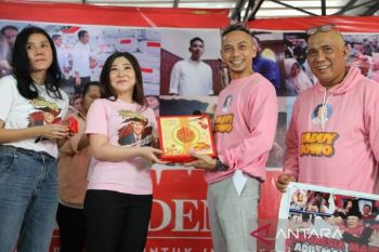 Relawan Hopeng Prabowo deklarasi dukung Prabowo Subianto di Pilpres 2024