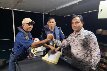 PPLP Tanjung Uban pulangkan nelayan Bintan yang hanyut di perairan Malaysia