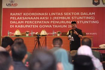 Pemkab Gowa melibatkan lintas sektor percepat penurunan stunting