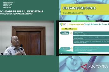 Kemenkes mempaparkan tujuan pengaturan tata laksana layanan telemedisin