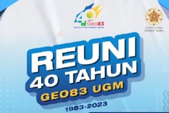 Reuni 40 Tahun Geo83 UGM, gelorakan spirit berbagi