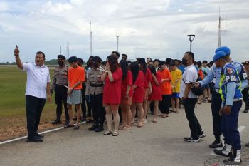 Polisi pulangkan 153 WN China tersangka 'love scamming' Batam