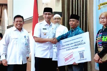 Sebanyak 436 rumah ibadah di Mataram dapatkan program gratis tagihan air