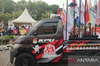 Semarjamu meriahkan Kirab Pemilu di Semarang