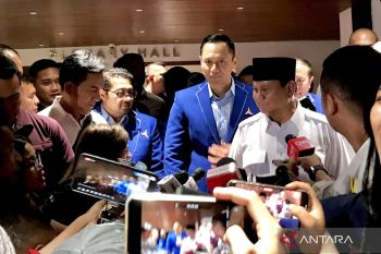 Bakal Capres Prabowo katakan "Apa yang didambakan adalah kerukunan, persatuan"