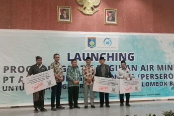 311 rumah ibadah di Lombok Barat gratis tagihan air selama setahun